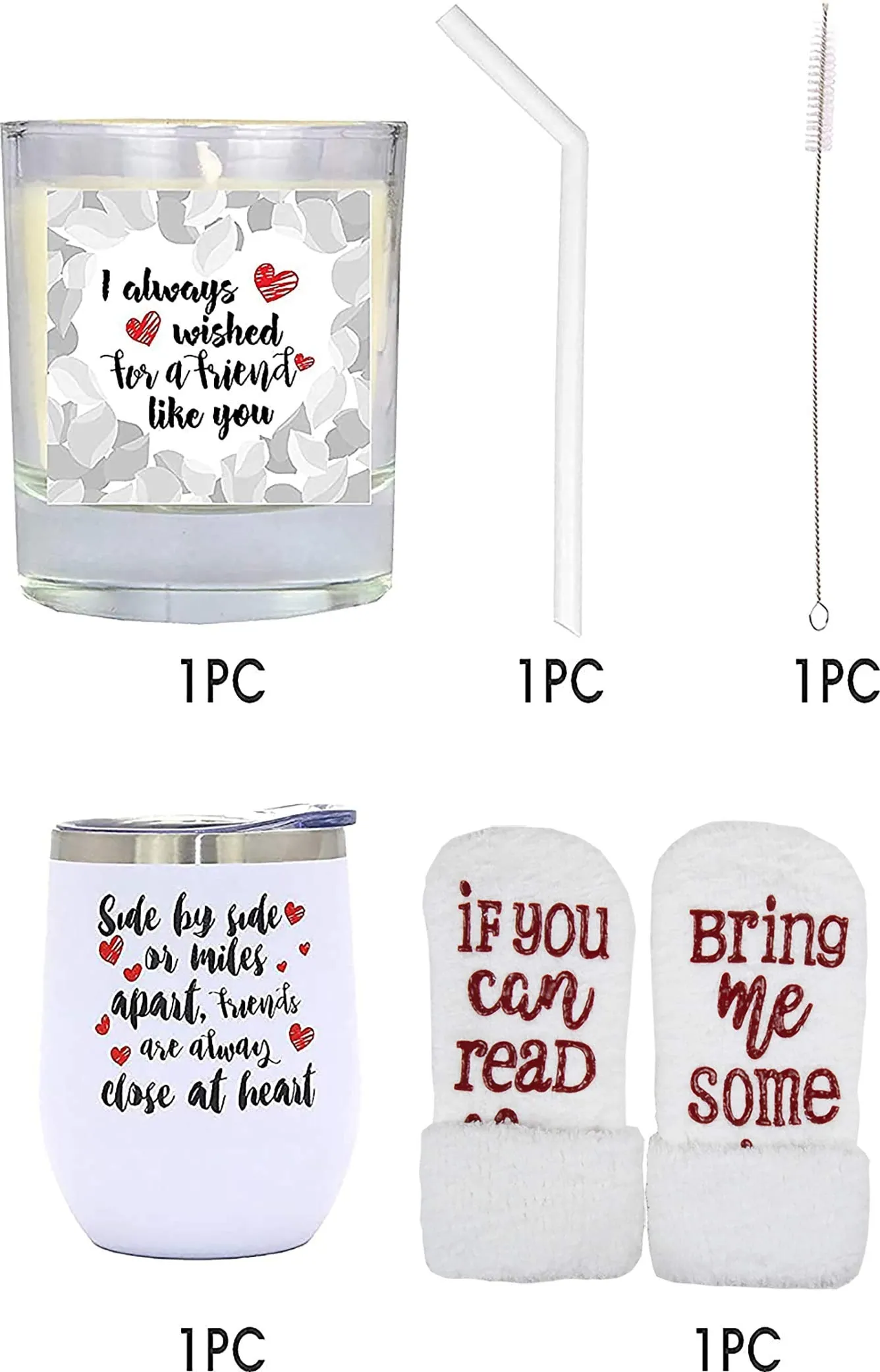 Side by Side Gifts, Side by Side Friends Tumbler Cup, Side by Side or Miles Apart Best