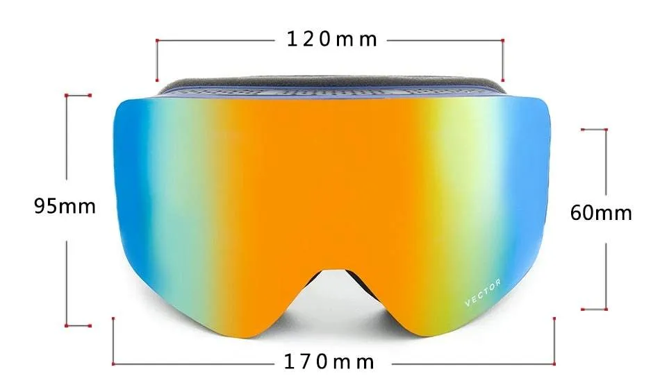 Stylish Pro-grade Ski Goggle