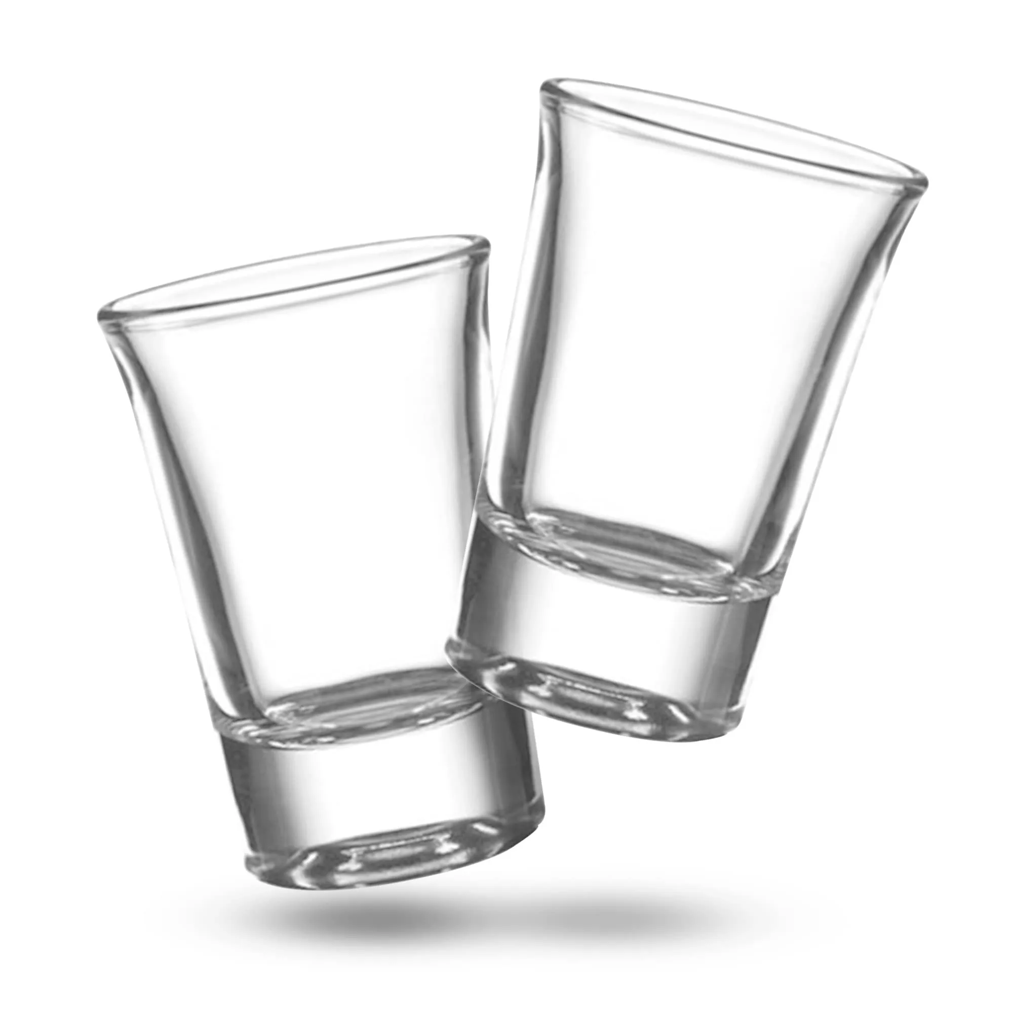 Treo By Milton Hot - Shot Clear Glass Tumbler Set of 6, 40 ml Each, Transparent | Juice | Shot | Wine | Dishwasher Safe