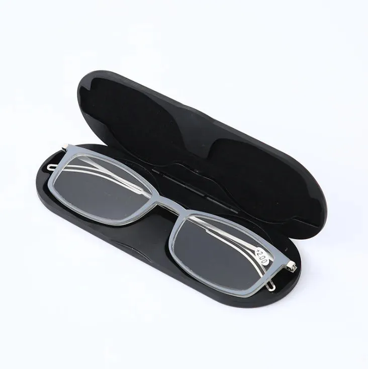 Ultra-thin Portable HD Anti-fatigue TR90 Light Design Anti-blue Light Magnifying Reading Glasses