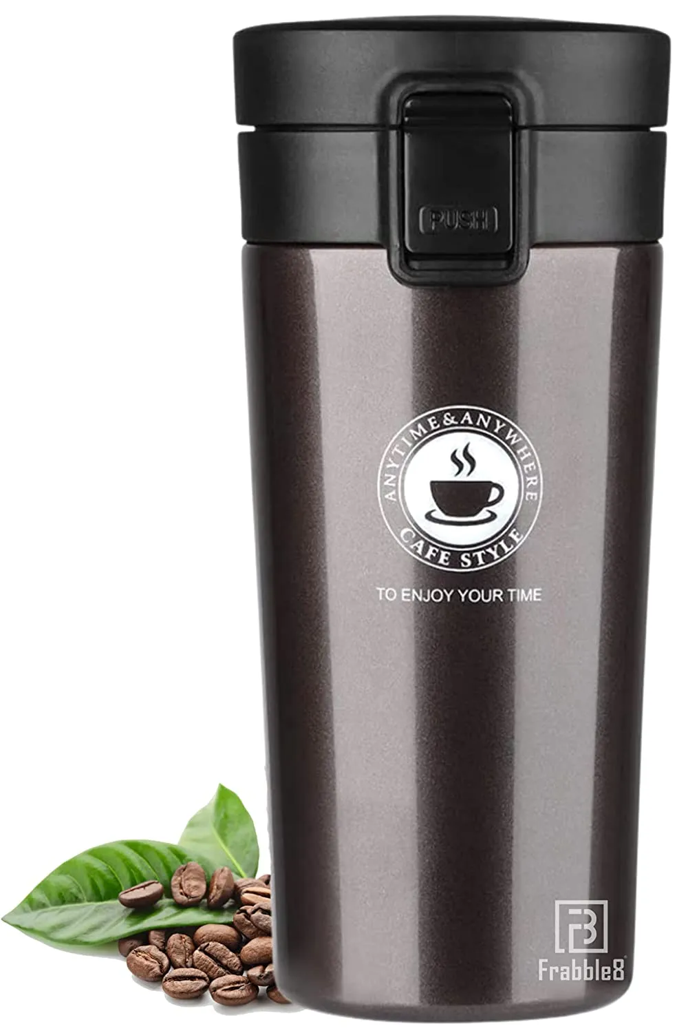 Vacuum Insulated Travel Stainless Steel Tea Coffee Flask Thermos Mug