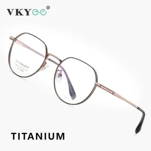 Vicky Mens Full Rim Oval Titanium Reading Glasses St6223