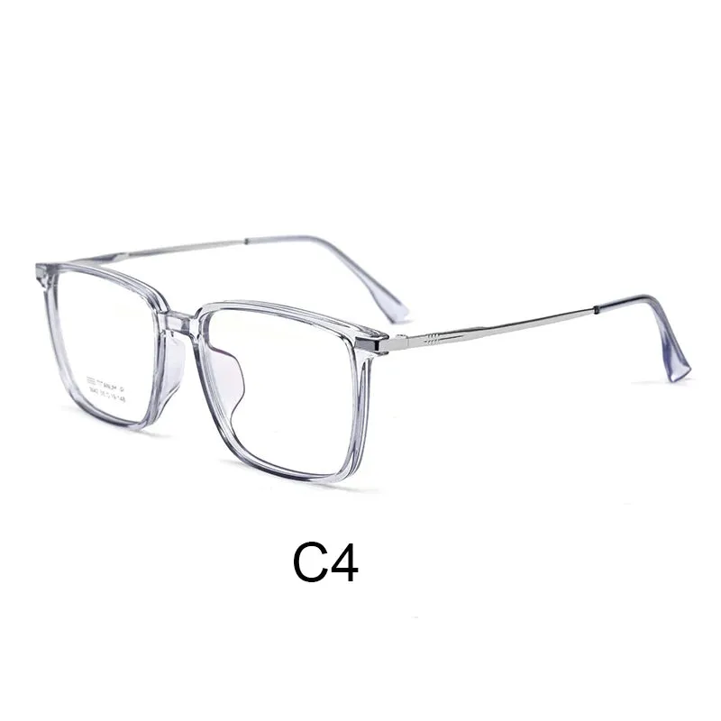 Vicky Men's Full Rim Square Titanium Reading Glasses 5042