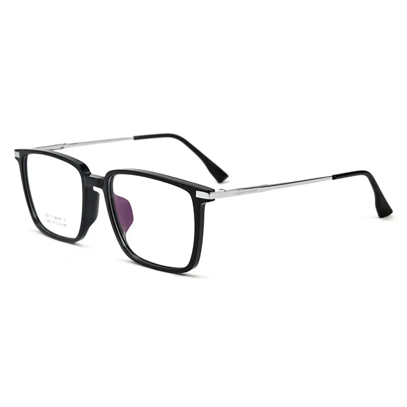 Vicky Men's Full Rim Square Titanium Reading Glasses 5042