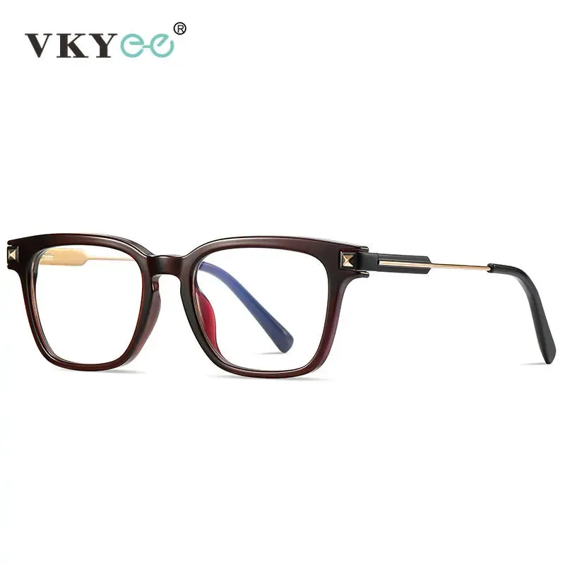 Vicky Women's Full Rim Square Tr 90 Alloy Reading Glasses 2068