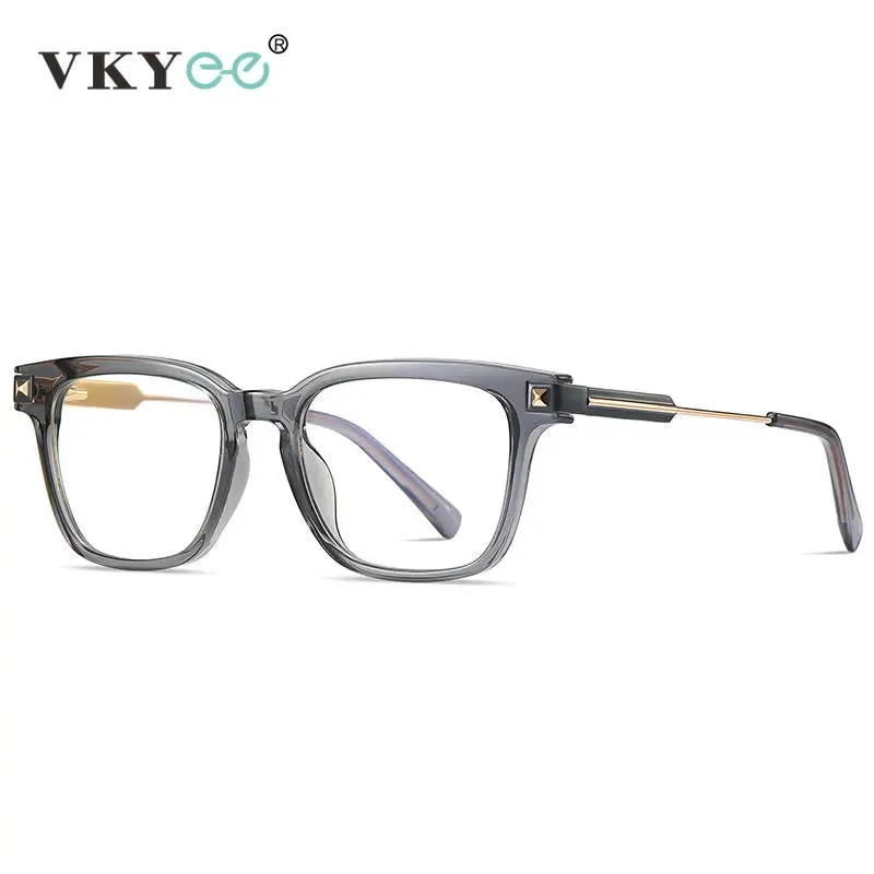 Vicky Women's Full Rim Square Tr 90 Alloy Reading Glasses 2068