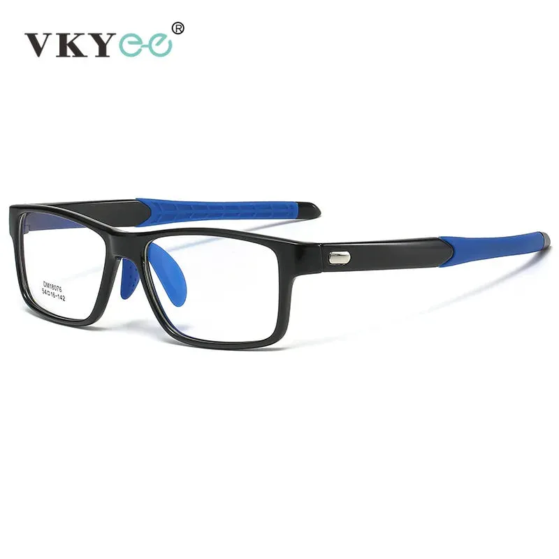 Vicky Women's Full Rim Square Tr 90 Silicone Sport Reading Glasses 18076