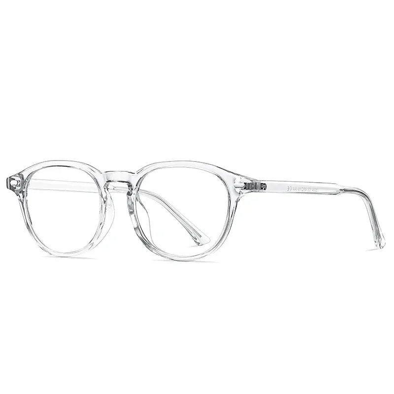 Vicky Women's Full Rim Square Tr 90 Stainless Steel Reading Glasses 5004