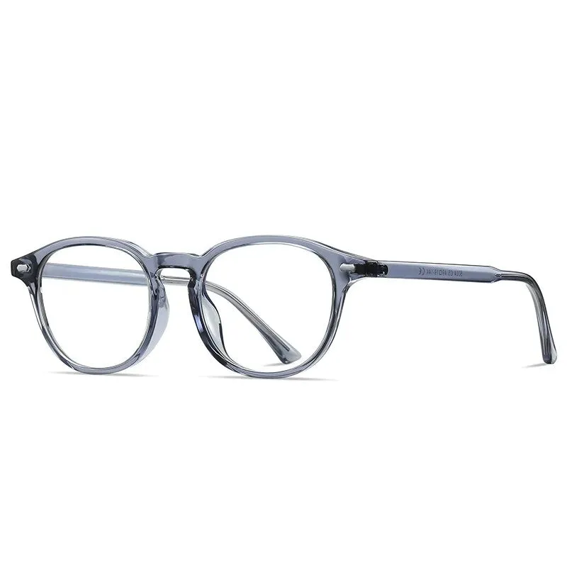 Vicky Women's Full Rim Square Tr 90 Stainless Steel Reading Glasses 5004