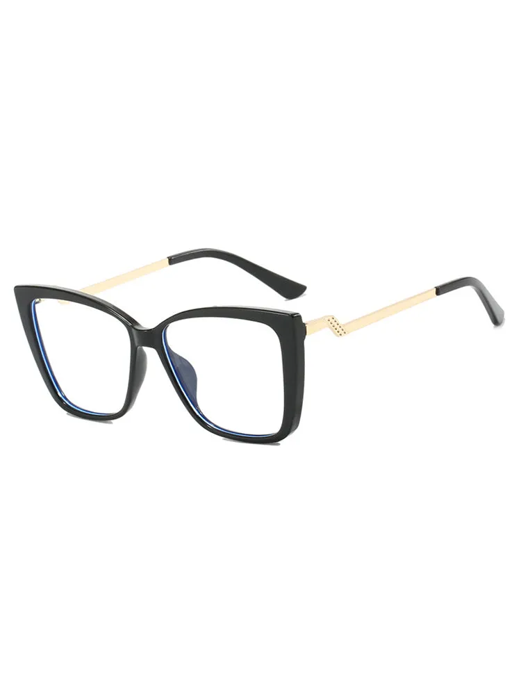 Women'S Cat Eye Sleek Myopic Glasses