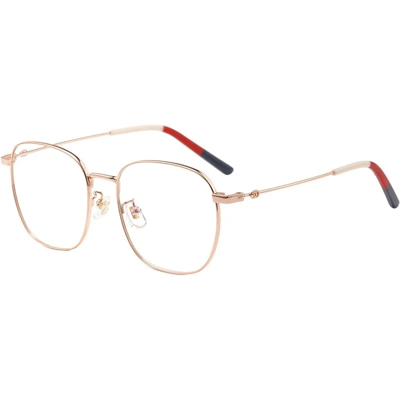 Yimaruili Unisex Full Rim Titanium Frame Eyeglasses 7525