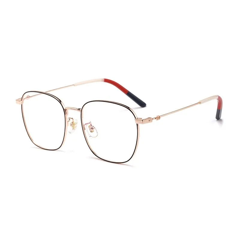 Yimaruili Unisex Full Rim Titanium Frame Eyeglasses 7525