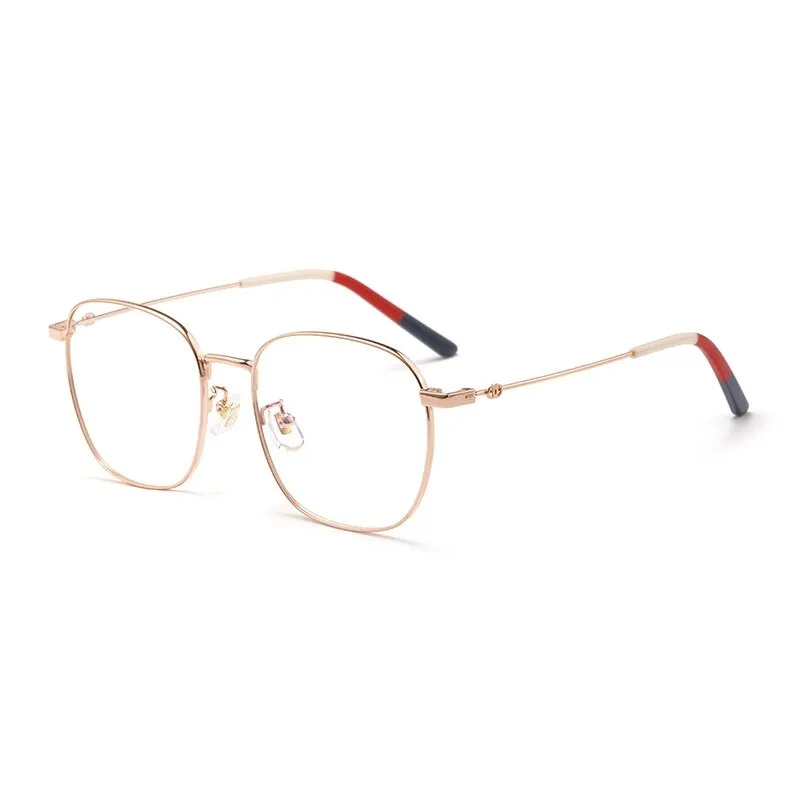 Yimaruili Unisex Full Rim Titanium Frame Eyeglasses 7525